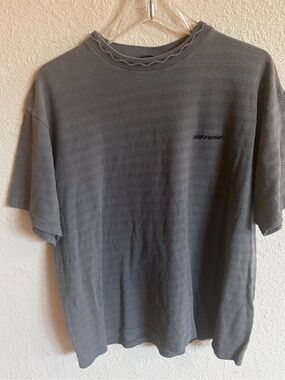 Vintage NO FEAR Men's Gray Short Sleeve T-Shirt Size M